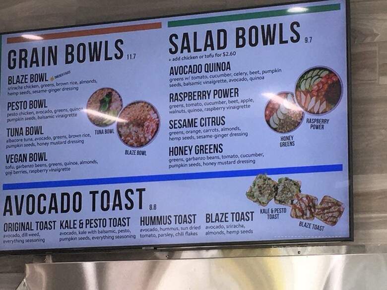 Qwench Juice Bar - Northridge, CA menu_pic