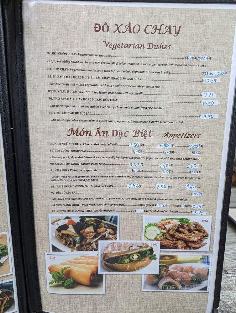 Pho 247 - Huntington Beach, CA menu_pic