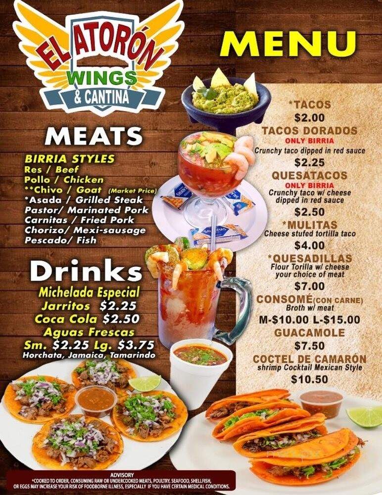 Birrieria & Taqueria El Pastor - Marietta, GA menu_pic