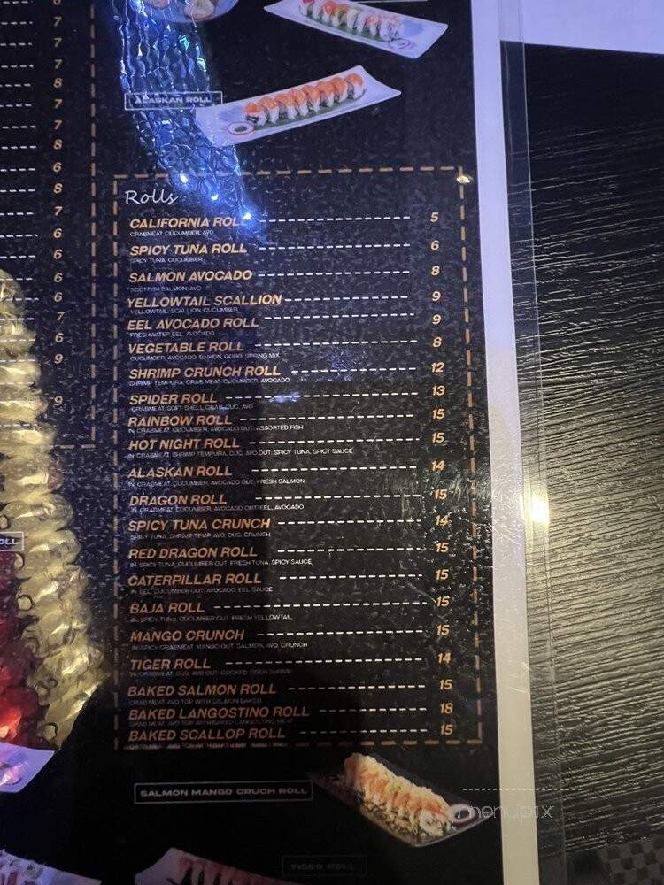 Sushi Ajiwa - El Monte, CA menu_pic