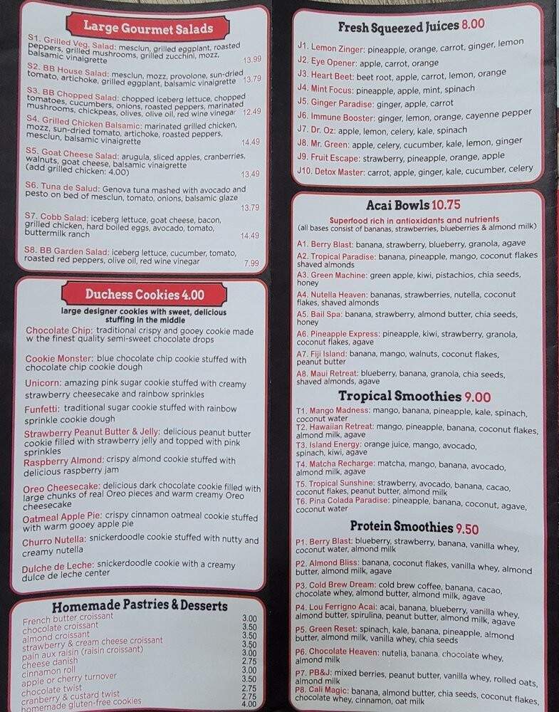 Brooklyn Bread - Brooklyn, NY menu_pic