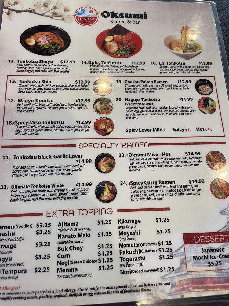 Oksumi Ramen - Lakeland, FL