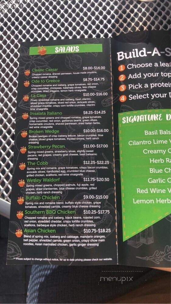 Shake-A-Salad - Wesley Chapel, FL