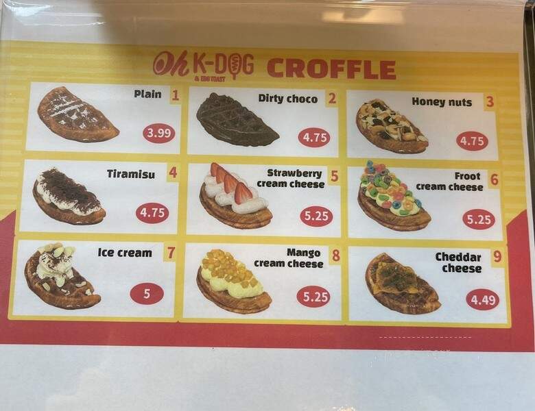 Oh K-Dog - Johns Creek, GA menu_pic