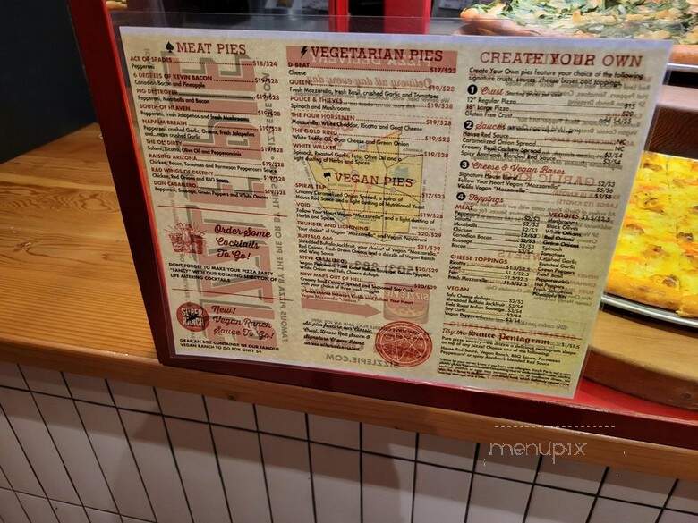 Sizzle Pie - Beaverton, OR menu_pic
