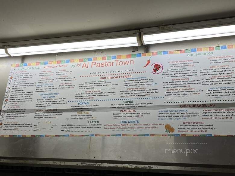 Al Pastor Town - Santee, CA menu_pic