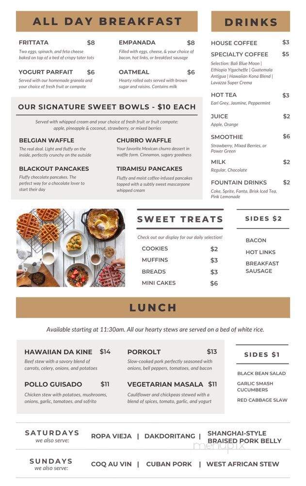 By the Bowl - Ontario, CA menu_pic