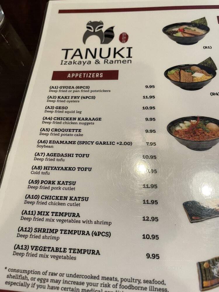 Tanuki Izakaya & Ramen - Elk Grove, CA