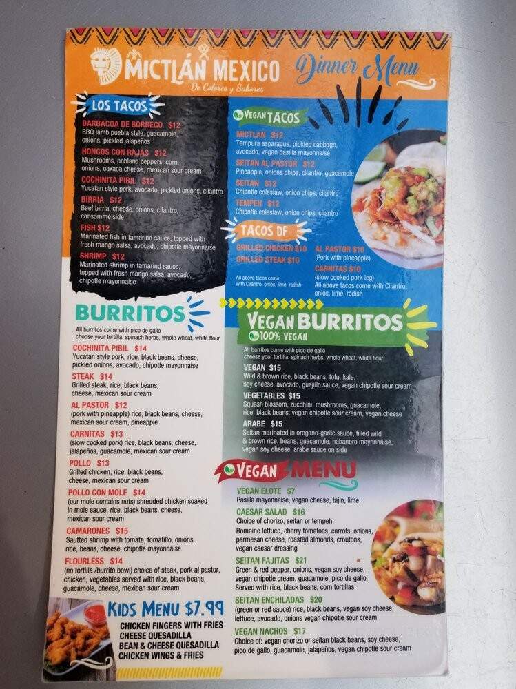 Mictlan Mexico - New York, NY menu_pic