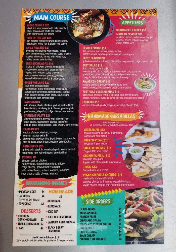 Mictlan Mexico - New York, NY menu_pic