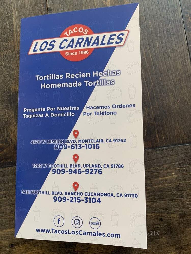 Tacos Los Carnales - Rancho Cucamonga, CA