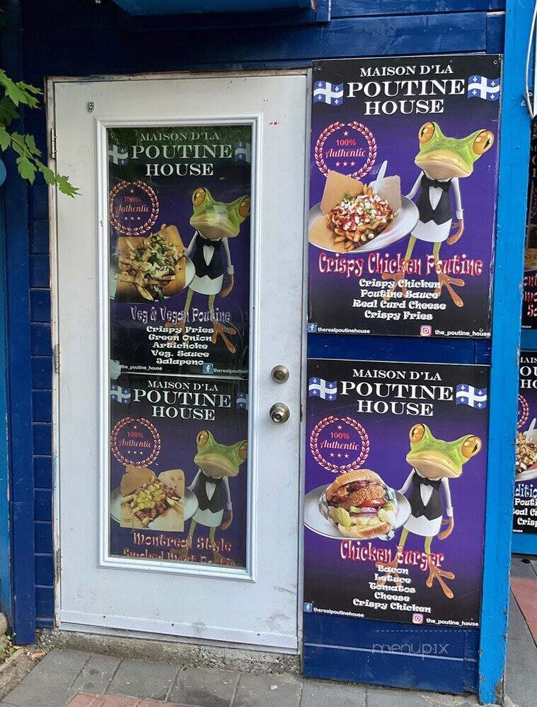Maison D' La Poutine House - Harrison Hot Springs, BC menu_pic