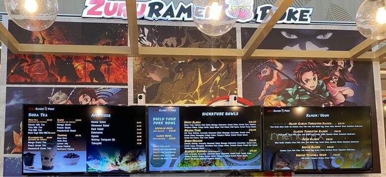 Zuru Ramen & Poke - Orlando, FL menu_pic