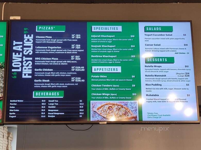 Zaatar N More - Northridge, CA menu_pic