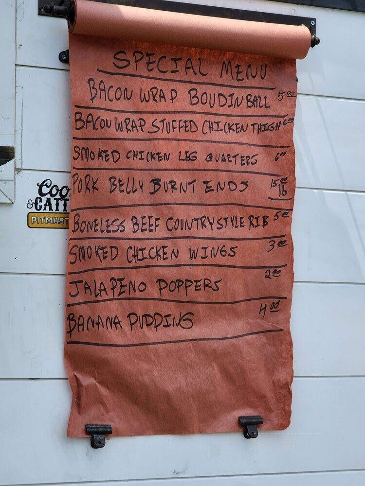 1976 BBQ - College Station, TX menu_pic