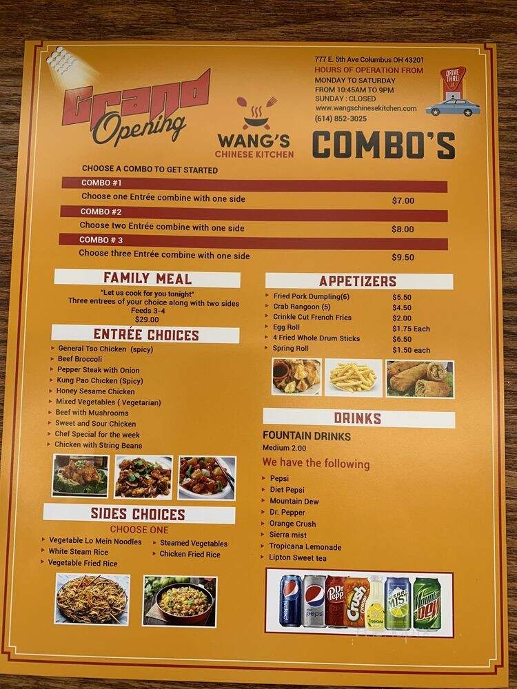 Wang's Chinese Kitchen - Columbus, OH