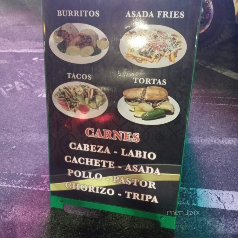Tacos Nice al vapor - Buena Park, CA menu_pic