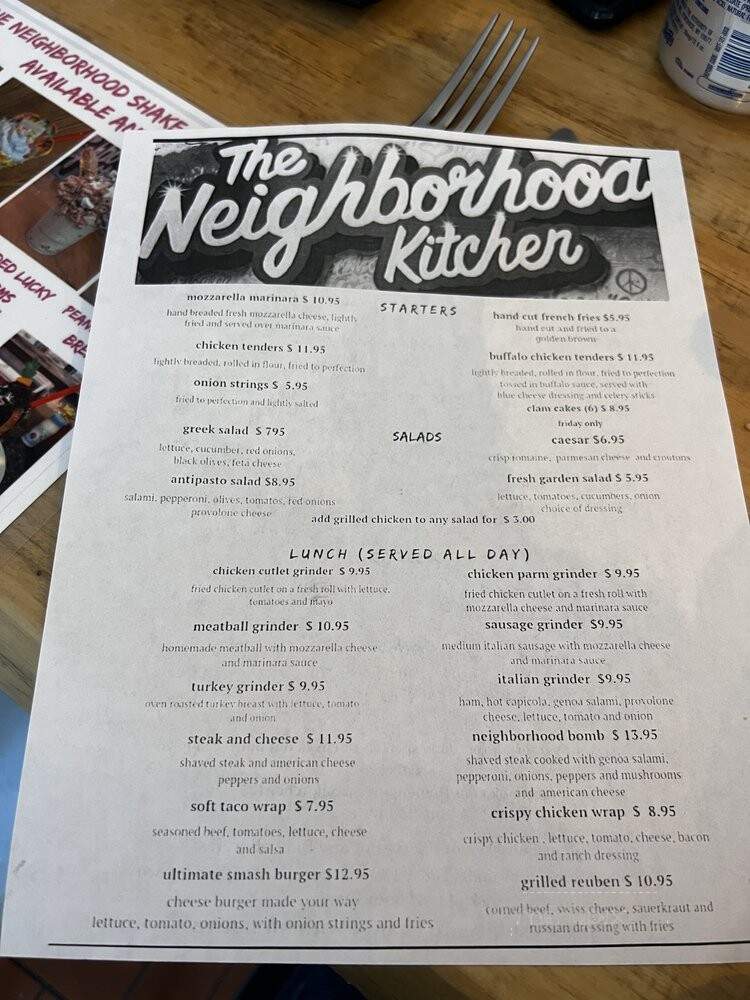 The Neighborhood Kitchen - Northbridge, MA
