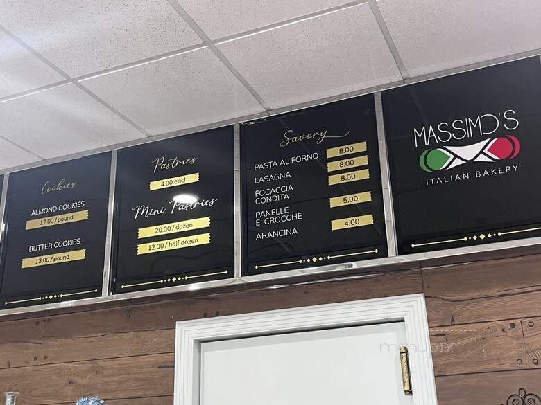 Massimo's Italian Bakery - Mechanicsburg, PA menu_pic