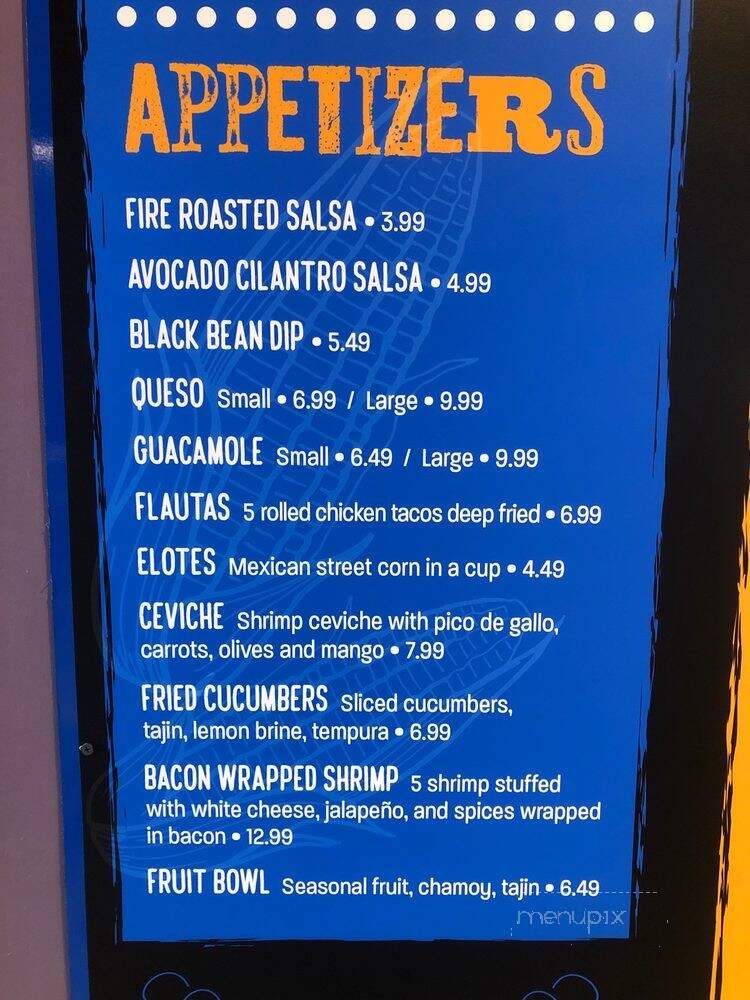 Miguels - Lubbock, TX menu_pic