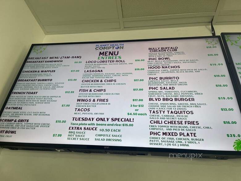 Planet Health - Compton, CA menu_pic