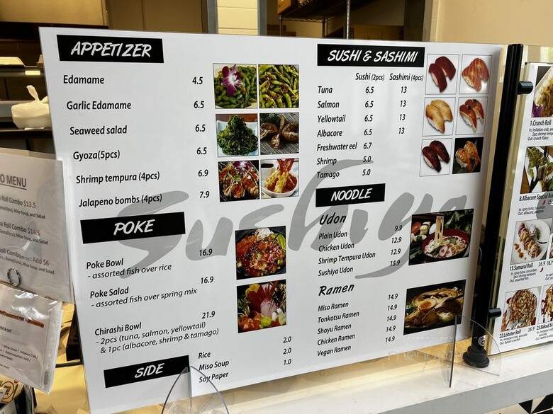 Sushiya - Tustin, CA menu_pic