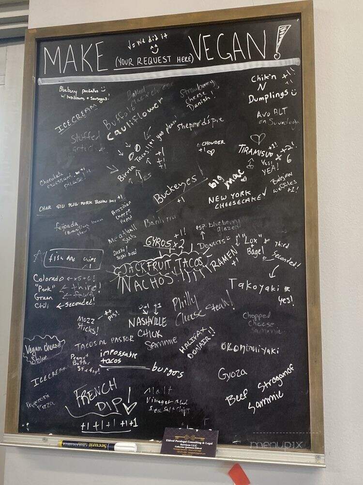 Make It Vegan - Lakewood, CO menu_pic