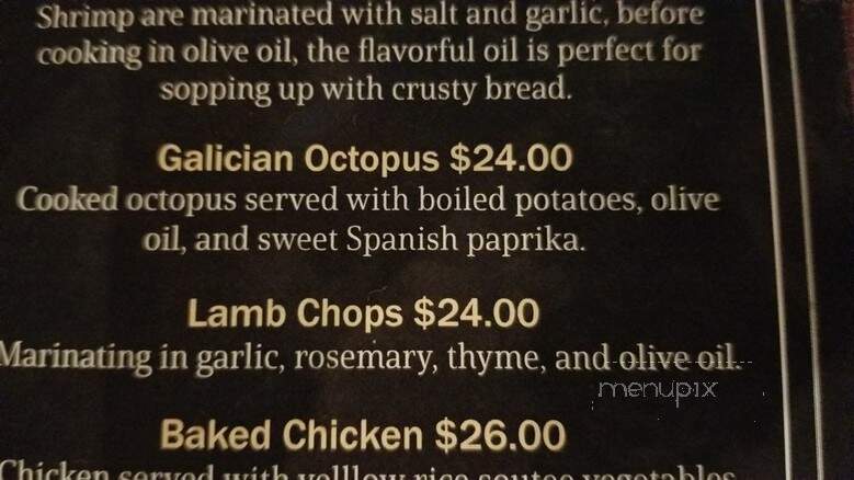La Villa - Fort Lauderdale, FL menu_pic