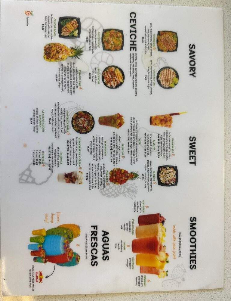 Mango Crazy - Chandler, AZ menu_pic