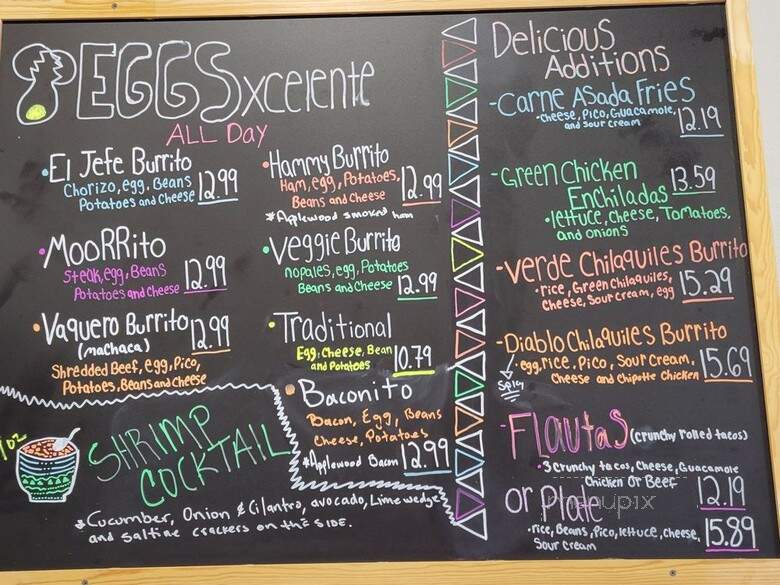 Mexcelente - Phoenix, AZ menu_pic