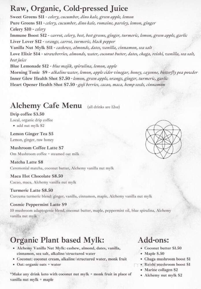 Alchemy Juice Cafe - Austin, TX
