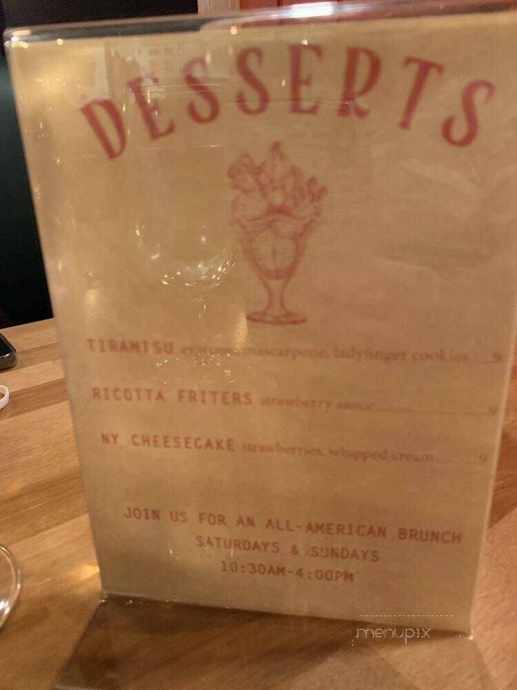 Gigi and Mario - Edgewater, NJ menu_pic
