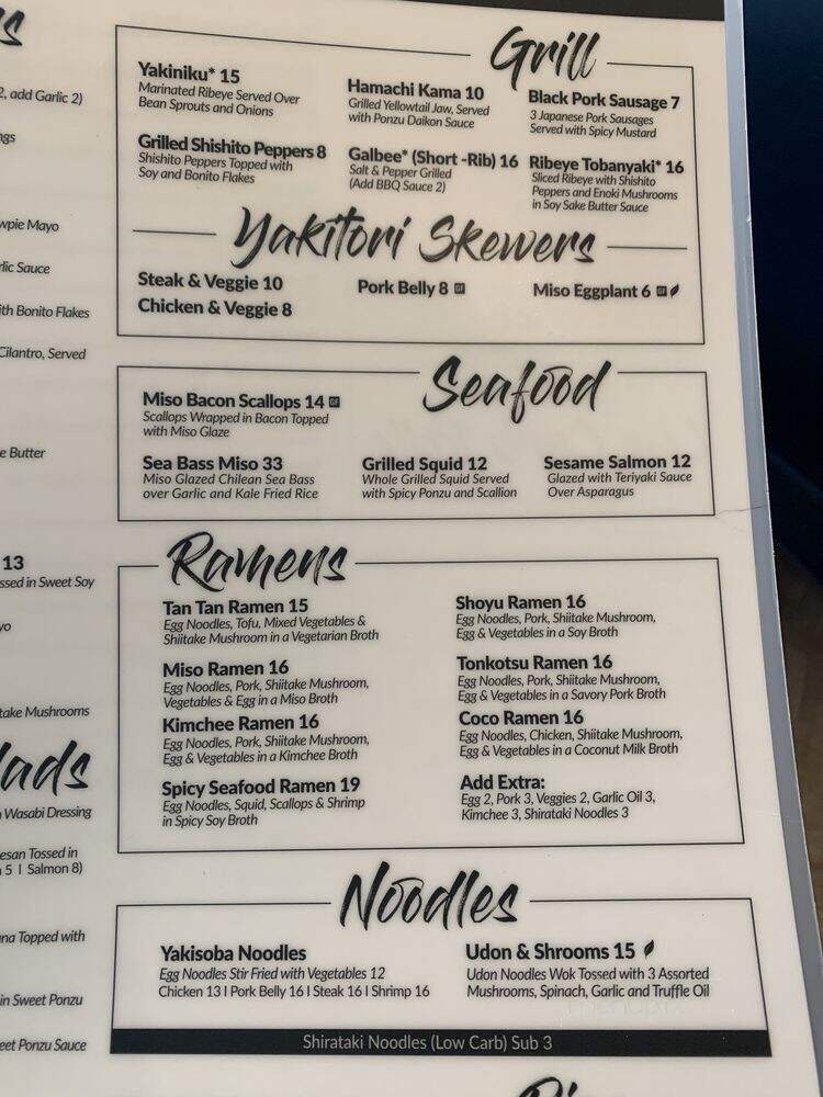 Phat Boy Sushi, Kitchen & Bar - Davie, FL menu_pic