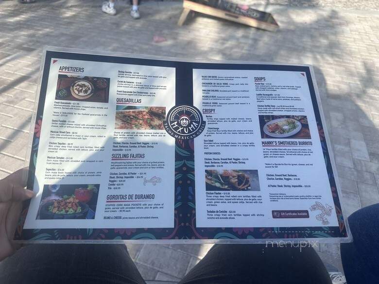M'Xuma - Babcock Ranch, FL menu_pic