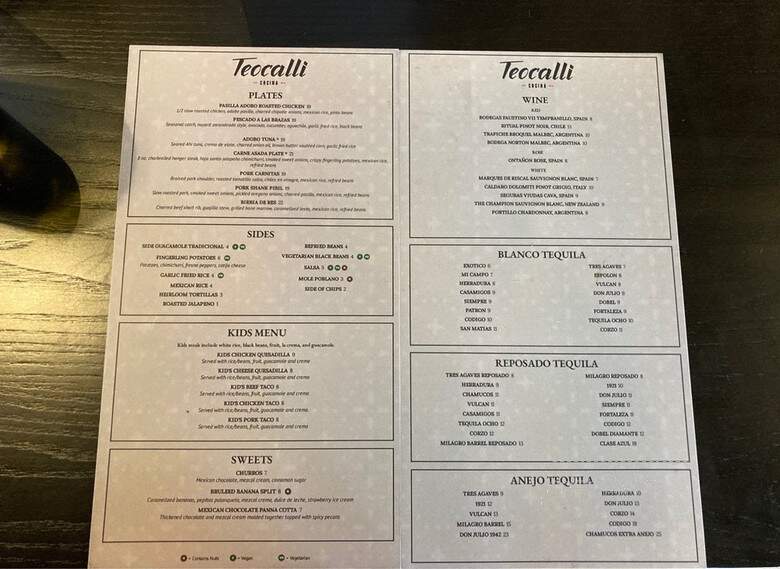 Teocalli Cocina - Arvada, CO menu_pic