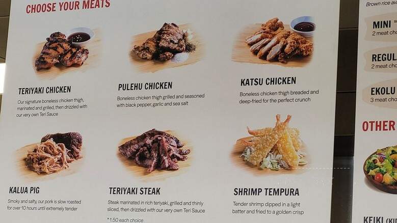 Mo Bettahs Hawaiian Style Food - Plano, TX menu_pic
