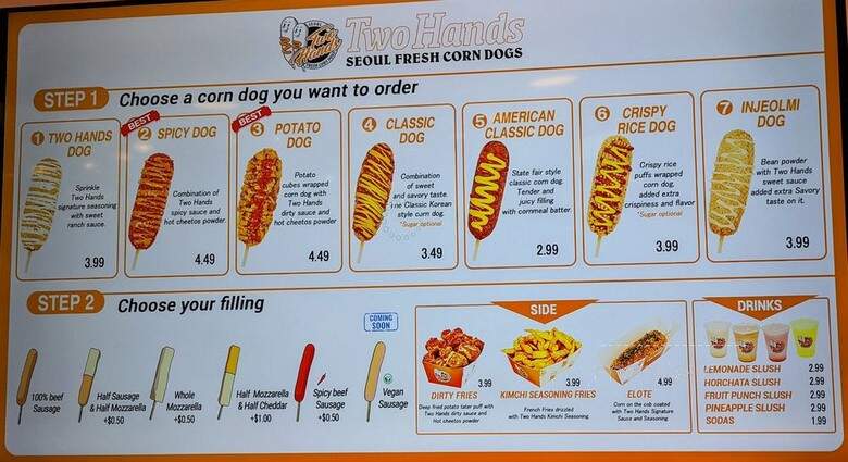 Two Hands Corn Dog - Santa Ana, CA menu_pic