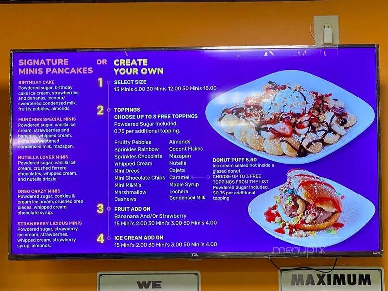 Flores Munchies - Rocklin, CA menu_pic