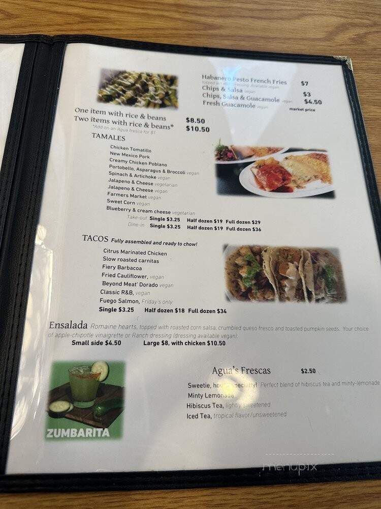 CDT Cocina - Fresno, CA menu_pic