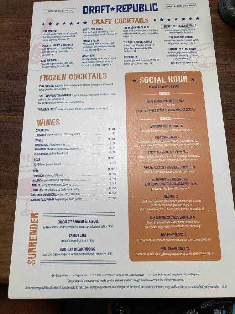 Draft Republic - San Marcos, CA menu_pic
