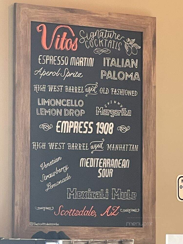 Vito's Pizza and Italian Ristorante - Scottsdale, AZ