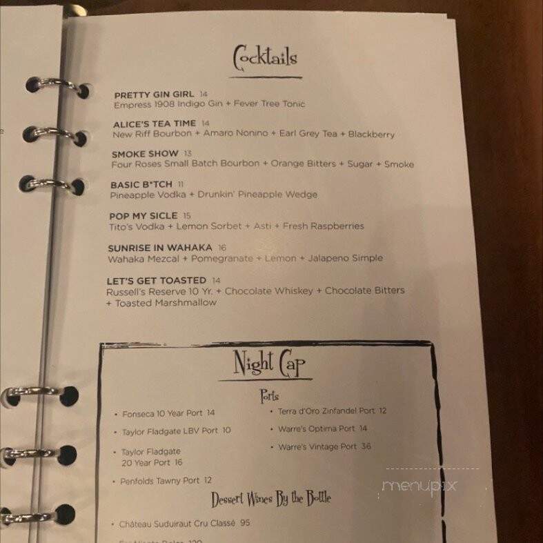 SOB Steakhouse - Liberty Township, OH menu_pic