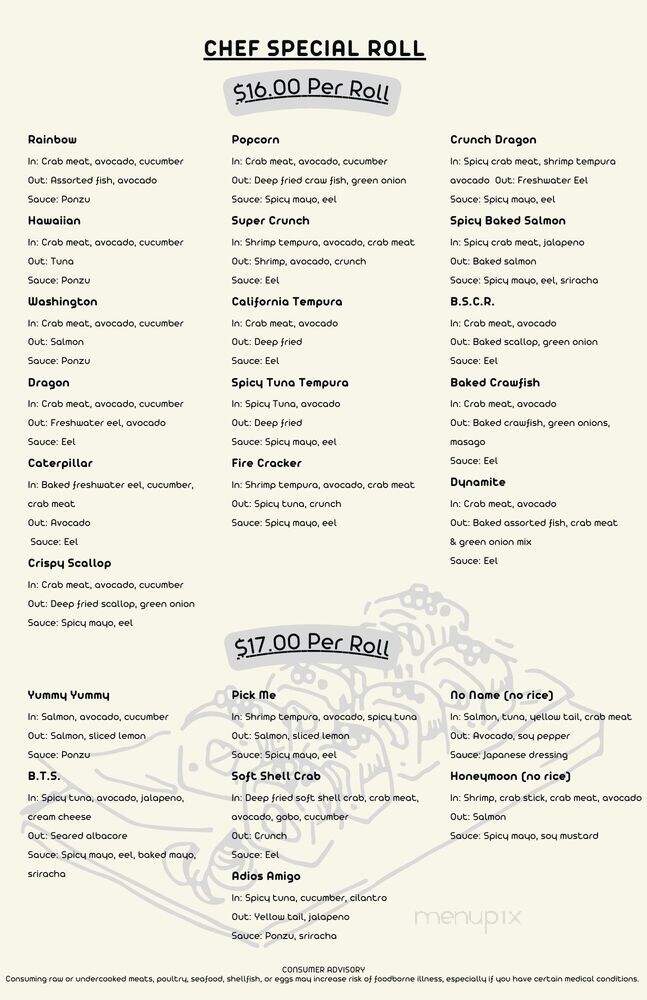 Yoshiharu Ramen - La Mirada, CA menu_pic