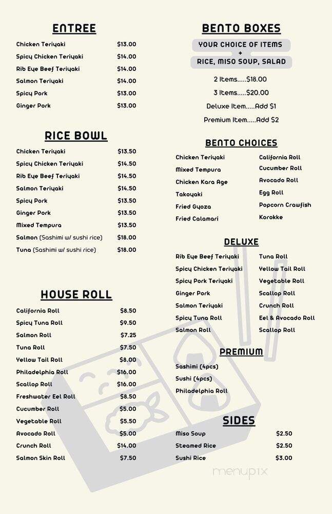 Yoshiharu Ramen - La Mirada, CA menu_pic