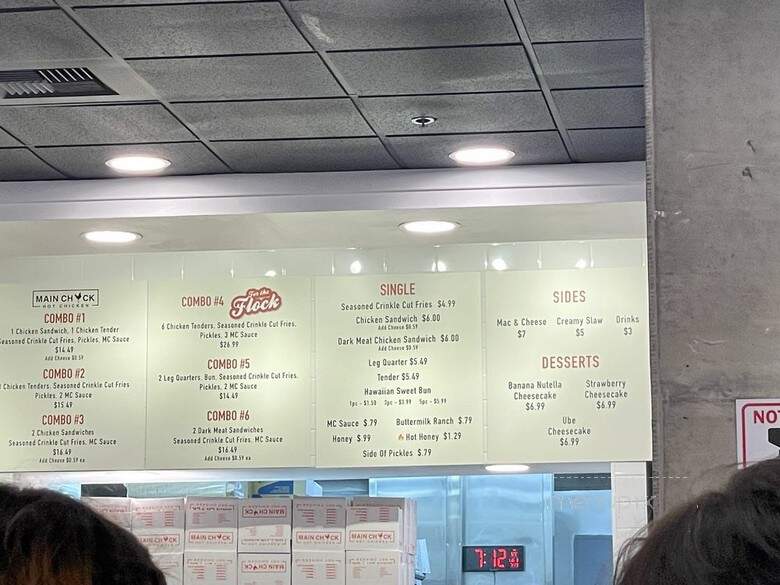 Main Chick Hot Chicken - Northridge, CA menu_pic