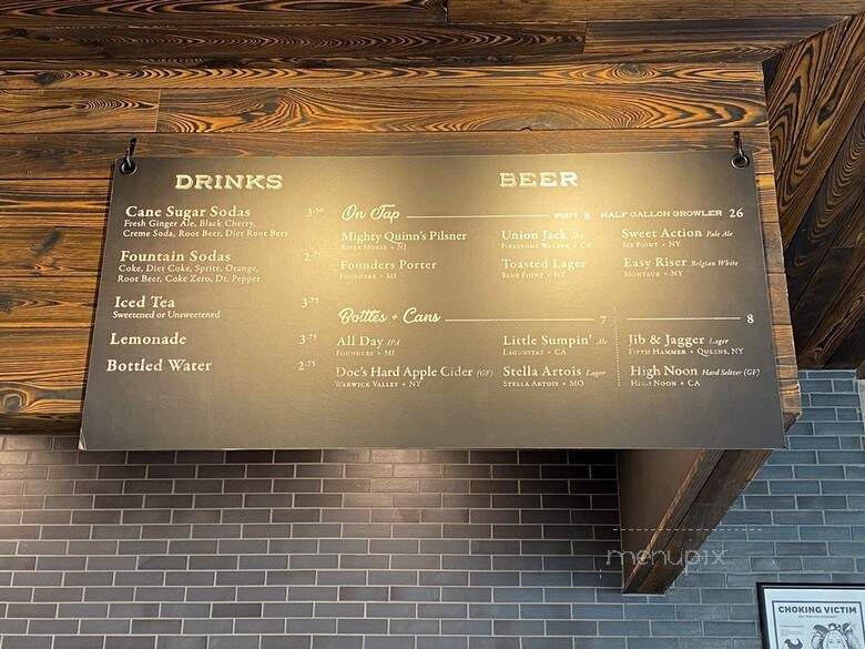 Mighty Quinn's Barbeque - Forest Hills, NY menu_pic