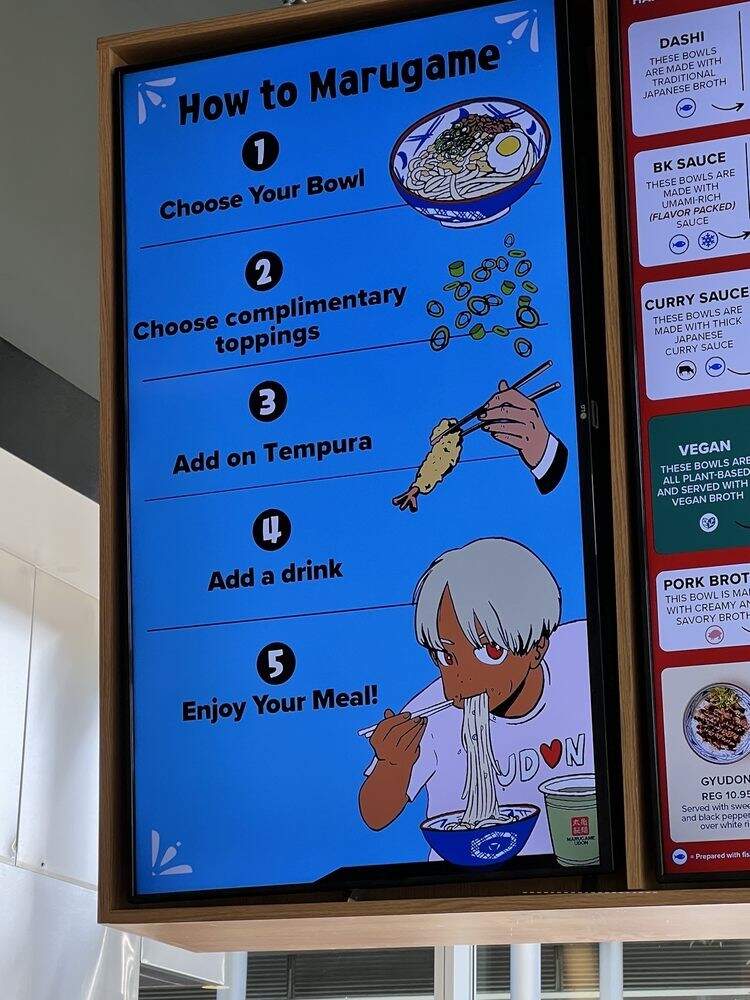 Marugame Udon - San Ramon, CA menu_pic