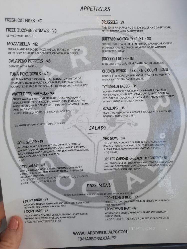 Harbor Social PG - Punta Gorda, FL menu_pic
