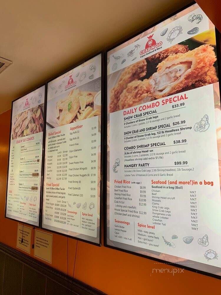 Crab N Go - St. Louis, MO menu_pic