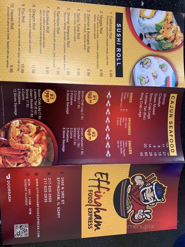 Effingham Food Express - Effingham, IL menu_pic